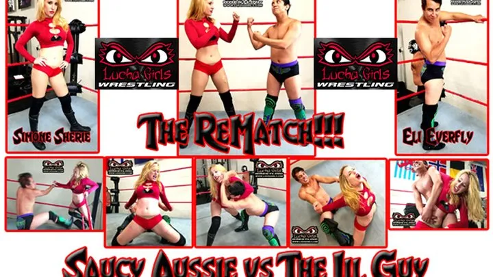 Lucha Girls ~ Female Pro Wrestling - 1510-Attack on Saucy Aussie ~ The Rematch!