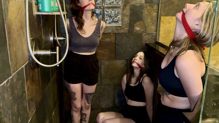 Tied Tales - Steam and Secrets MP4-Spy thriller with Devyn capturing Sutton Peyton and Natty and putting them in bondage peril