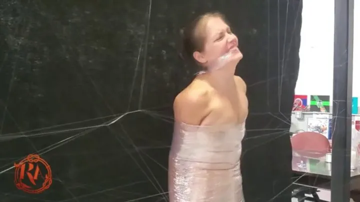 Rachel Adams Fantasies - spiderweb mummification struggle