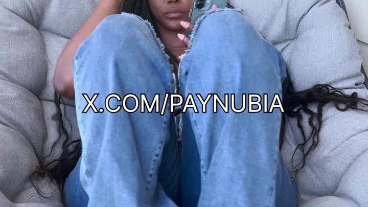 The Goddess Nubia - Muted Disrespect: You’re Just Here for My Feet Dirty feet wrinkly soles bare feet Ebony