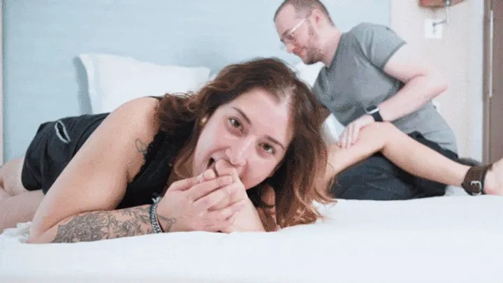 Lovely Laugh Tickling - Izy can't get enough tickling