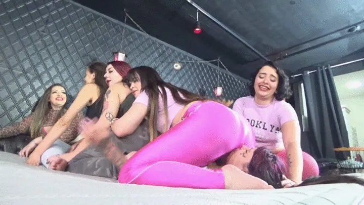 Gf Studios - ALL GIRLS FARTING ON ONE GIRL PART 2 BY SCARLET WHITE, BRITNEY HUNTER, PRISCILA HIROSHI, ARIEL, THAY FLORES AND CLEOPATRA