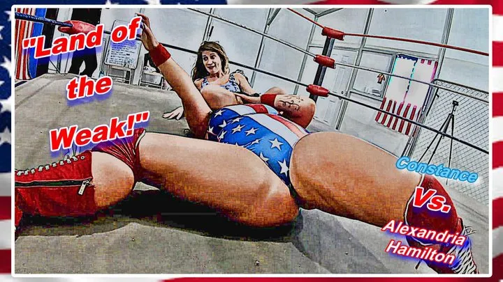 Modest Moms Wrestling - Land of the Weak! WMV