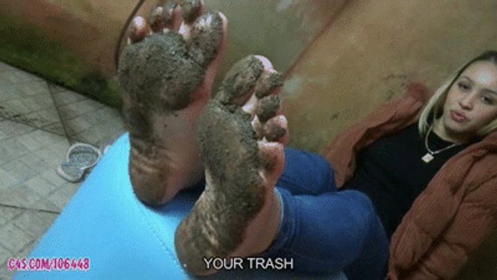 Girls Fetish Brazil - Dirty Feet and FlipFlops (Muddy) POV by Princess Hannah # 1080HD - Girls Fetish Br