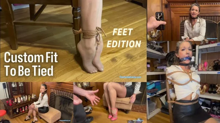 Portia Everly - 022- Custom Fit to be Tied- FEET Edition with Portia Everly and Lew Rubens 720p