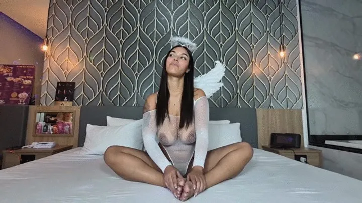 Babiventurafetish - Dominating demoness converts submissive angel with her farts and ass taste By Ariel and Bruna Paz CAM Babi