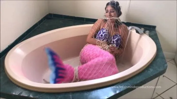 Fetishmindsproductions - Mermaid caught and taken home
