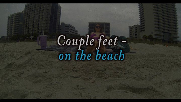 Farrah Soft Soles - Couple feet- on the beach