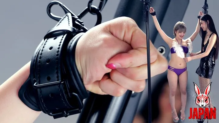 Japan Fetish Fusion Bondage - Tickle obsession: An Komatsu uses tools and tongue to tease restrained and squirming Haruhi Tsukigata — in control until her final lick