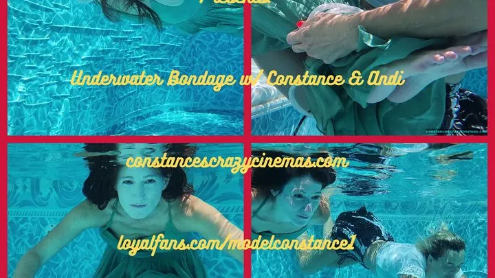 Constances Crazy Cinemas - Underwater Bondage with Constance and Andi wmv