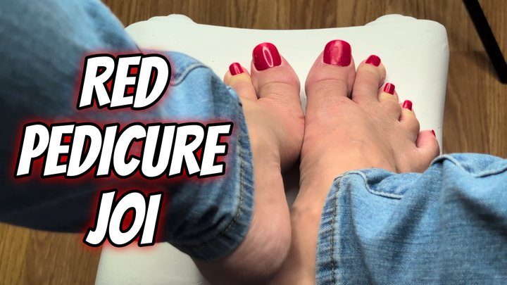 Lisaapinelli - Red Pedicure JOI