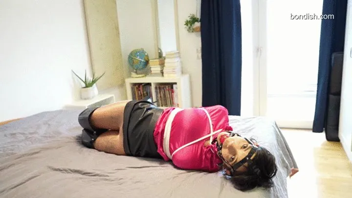 Bondish - PIXIE HOGTIED AND BALLGAGGED IN FERNANDO BERLIN TIGHBOOTS
