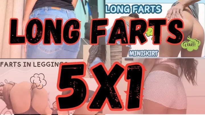 Jasmine01s - LONG FARTS 5x1