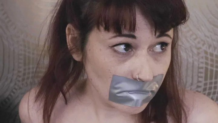 Hullaballoo - Davina gets tied up and duct taped