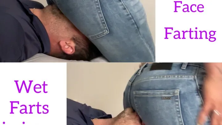 Prettyprincess - Denim face farting