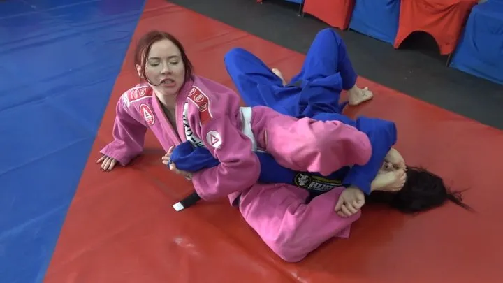 Gi-feet Vixens - Luna K vs Eva Ray Gi Feet