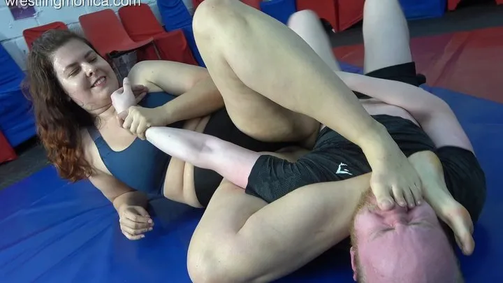 The Wrestling And Domination Room - Lucrecia Destroys Alex