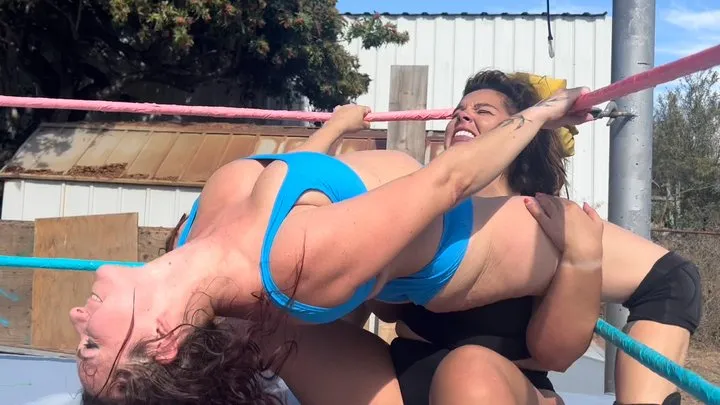 Power Girls Pro Wrestling - Barefoot bbw destroyed
