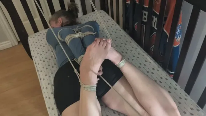 Ks Amateur Bondage - Secured for the night