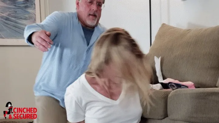 Cinched And Secured - Claire Irons - Nose Pinch Persuasion (WMV Format)