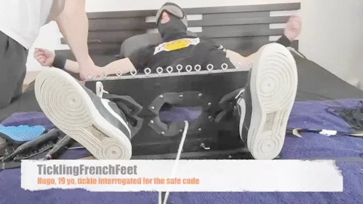 Tickling French Feet - Vincent (18 yo), Hugo (19 yo), Manu (19 yo) tickle scenarios (mobile)