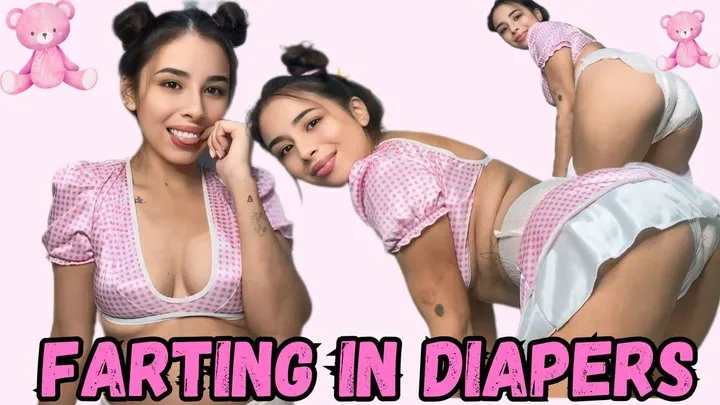 Jasmine01s - Farting in diapers