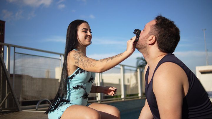 Foot Fetish Domination - Priscila Stinky Foot Humiliation Outdoor ! 4K CINEMA CAMERA ULTRA QUALITY