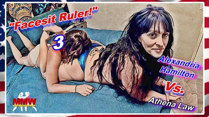 Modest Moms Wrestling - Facesit Ruler! 3 WMV