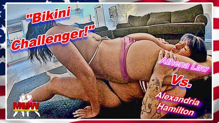 Modest Moms Wrestling - Bikini Challenger! WMV