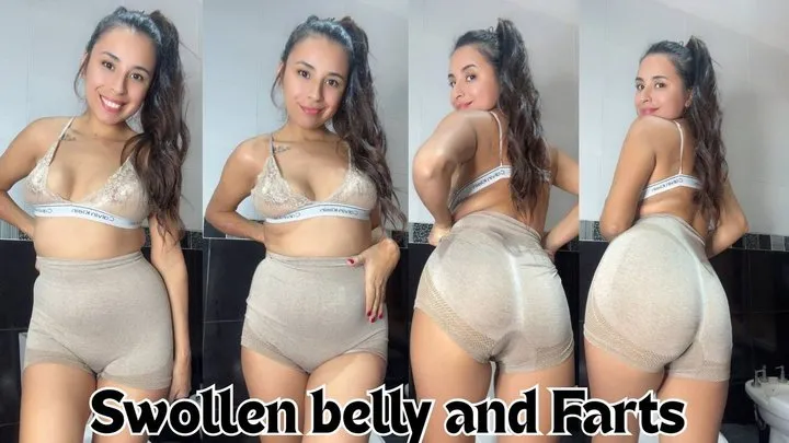 Jasmine01s - Swollen Belly + Farting