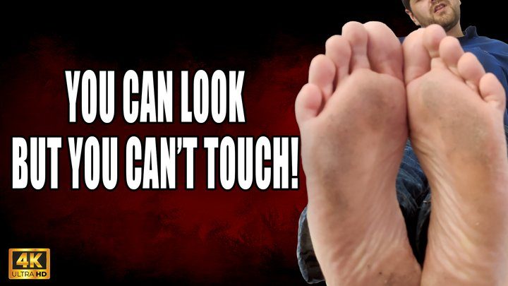 Kingdom Pictures - You Can Look At My Feet But You Cant Touch - Foot JOI - 4k UHD - KingMarti