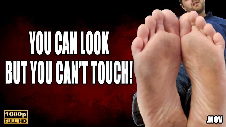 Kingdom Pictures - You Can Look At My Feet But You Cant Touch - Foot JOI - FHD - KingMarti