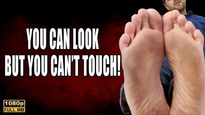 Kingdom Pictures - You Can Look At My Feet But You Cant Touch - Foot JOI - FHD - MP4 - KingMarti