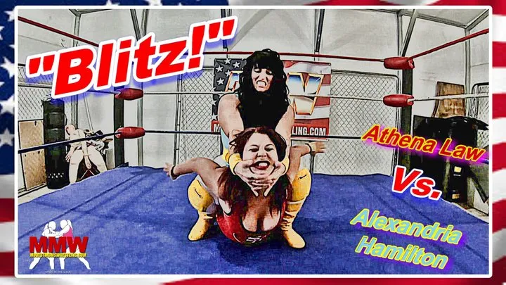 Modest Moms Wrestling - Blitz!