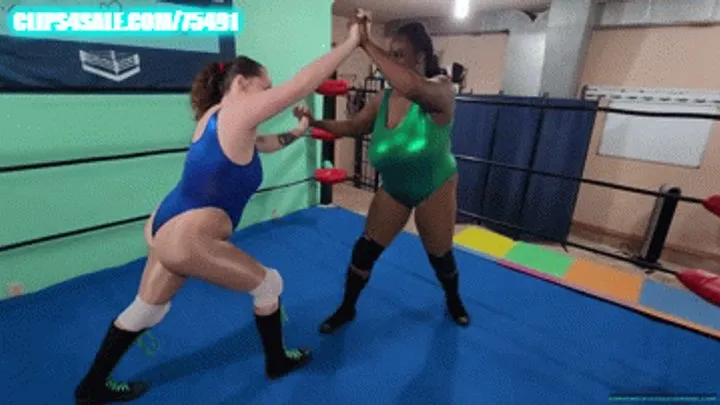 Constances Crazy Cinemas - Sassy vs Sasha Ring Wrestling