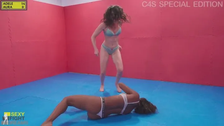 Sexy Fight Dreams - SFD439 Aura vs Adele – Complete annihilation of a stubborn wrestler PT2