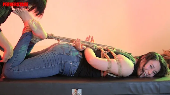 Perverstage - Gabrielle has no chance of escape