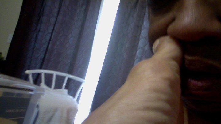 Malefootflava 23339 Clip Store - Malefootflava's - Nilton's big Hardcore feet begins the foot taste bite -upclose shots!