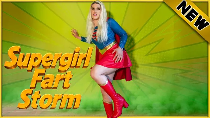 Diane Chrystall - Trapped Supergirl Farts Herself Senseless