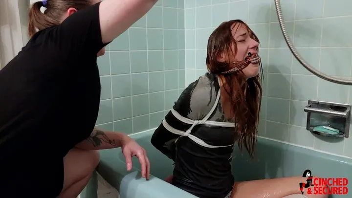 Cinched And Secured - Cara Captured Again! (MP4 Format)