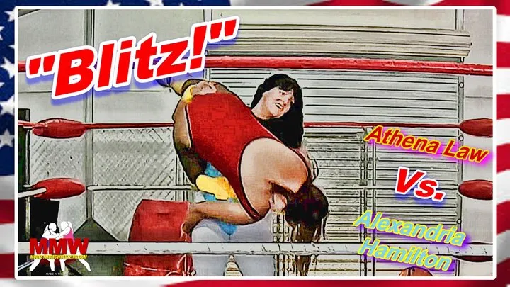 Modest Moms Wrestling - Blitz! WMV