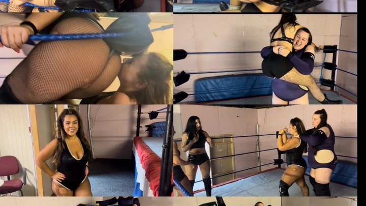 Nadia Sapphire - BBW & giantess dominate 2 petite British girls