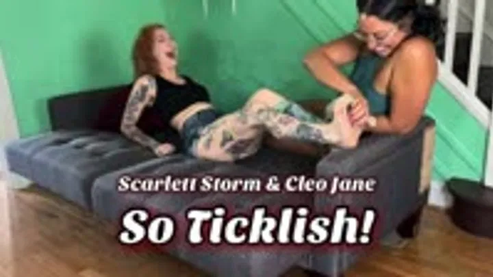 Scarlett Storm Tickling - So Ticklish!