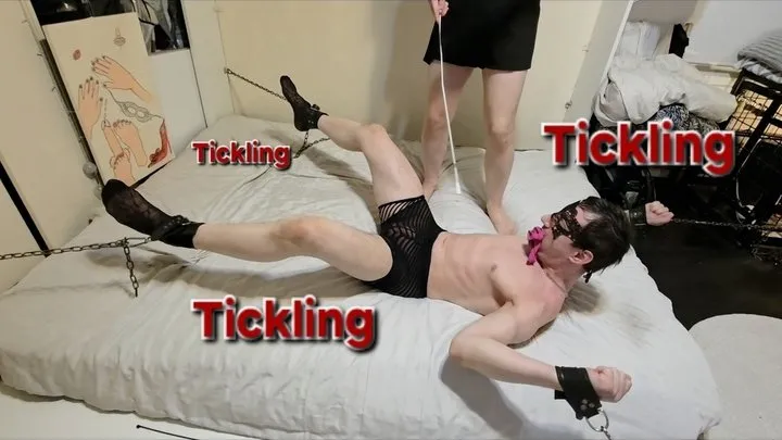 Wolfy01 - Tickle tickle tickleee Tickling session with Mistress GospodaricaEmma and sub Wolfy01