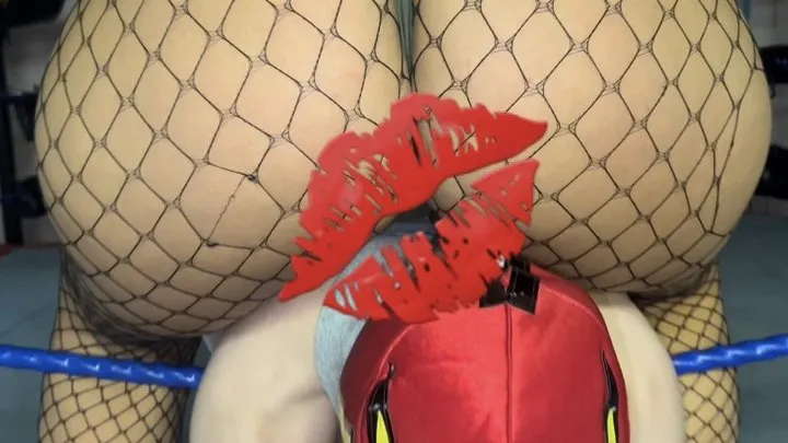Power Girls Pro Wrestling - Mixed wrestling ass domination and farting