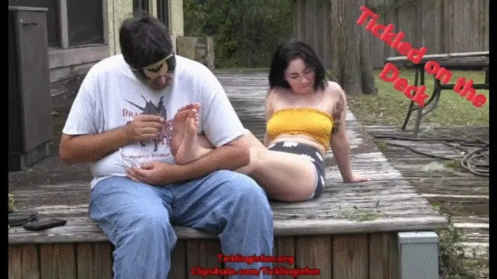 Ticklingisfun - Tickled on the Deck MP4