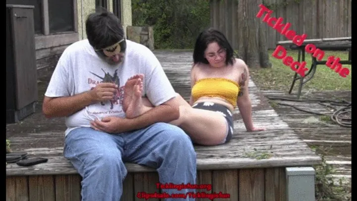 Ticklingisfun - Tickled on the Deck WMV