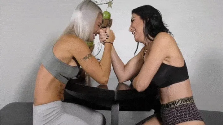 Sexual Alexis - Raven vs Adara: Arm Wrestling wmv