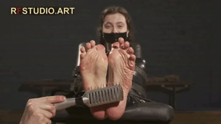 Rf Studio Production - Dark Ariel in Mummification Part 2 - Foot Tickling (UHD 4K MP4)