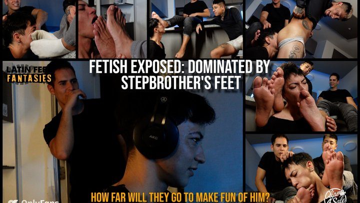 Latin Feet Fantasies - JOHN x NATE | Fetish exposed, dominated under my stepbrothers' feet